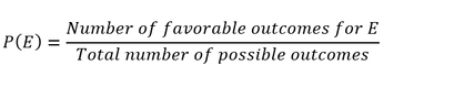 probability in statistics